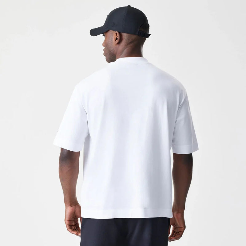 New Era Chicago Bulls NBA Linear White T-Shirt 'White'