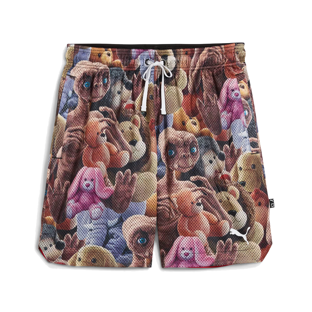 Puma Hoops x E.T. AOP Reversible Short 'Puma Black/AOP'