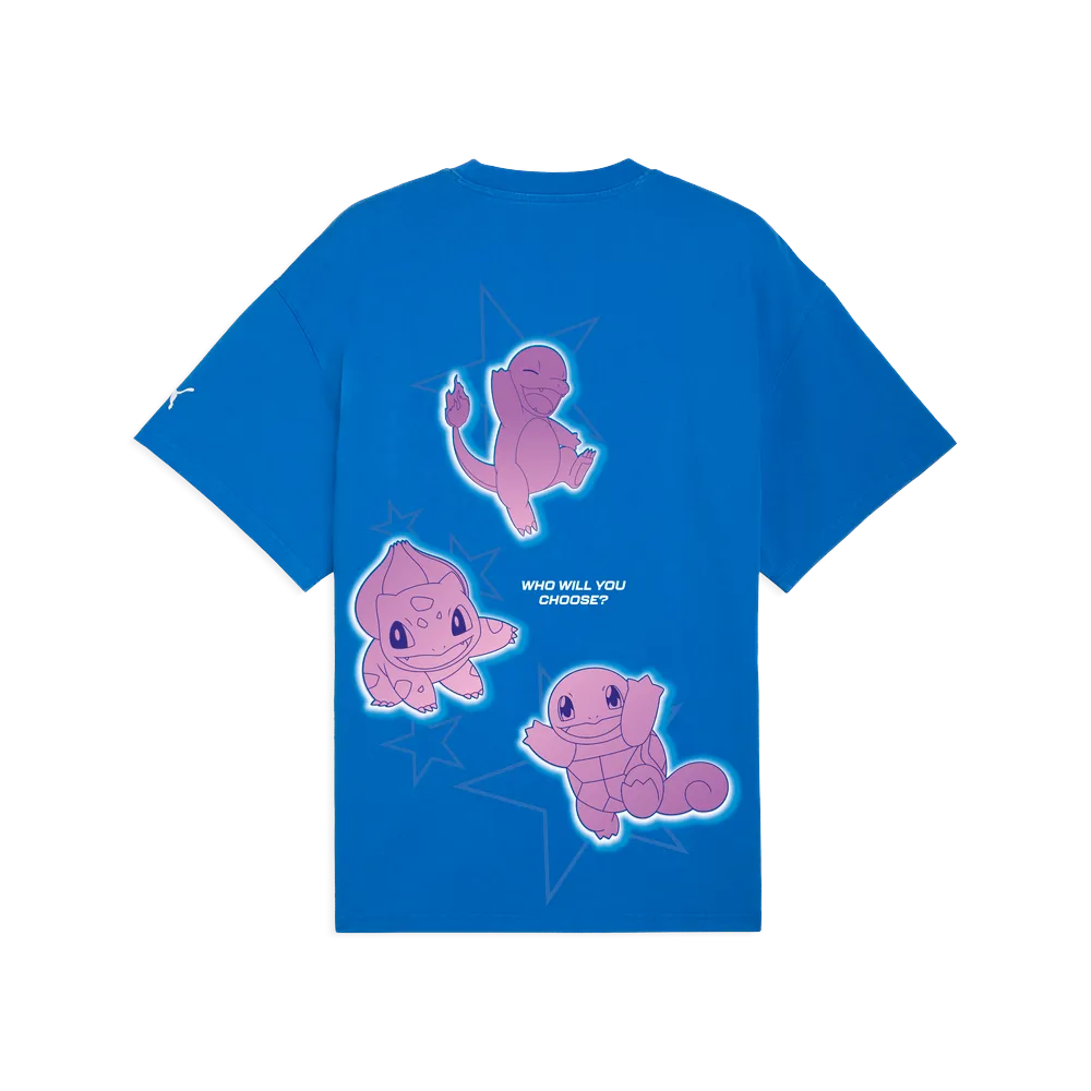 Puma Hoops x POKÉMON Oversized Tee Men 'Blue Royal'