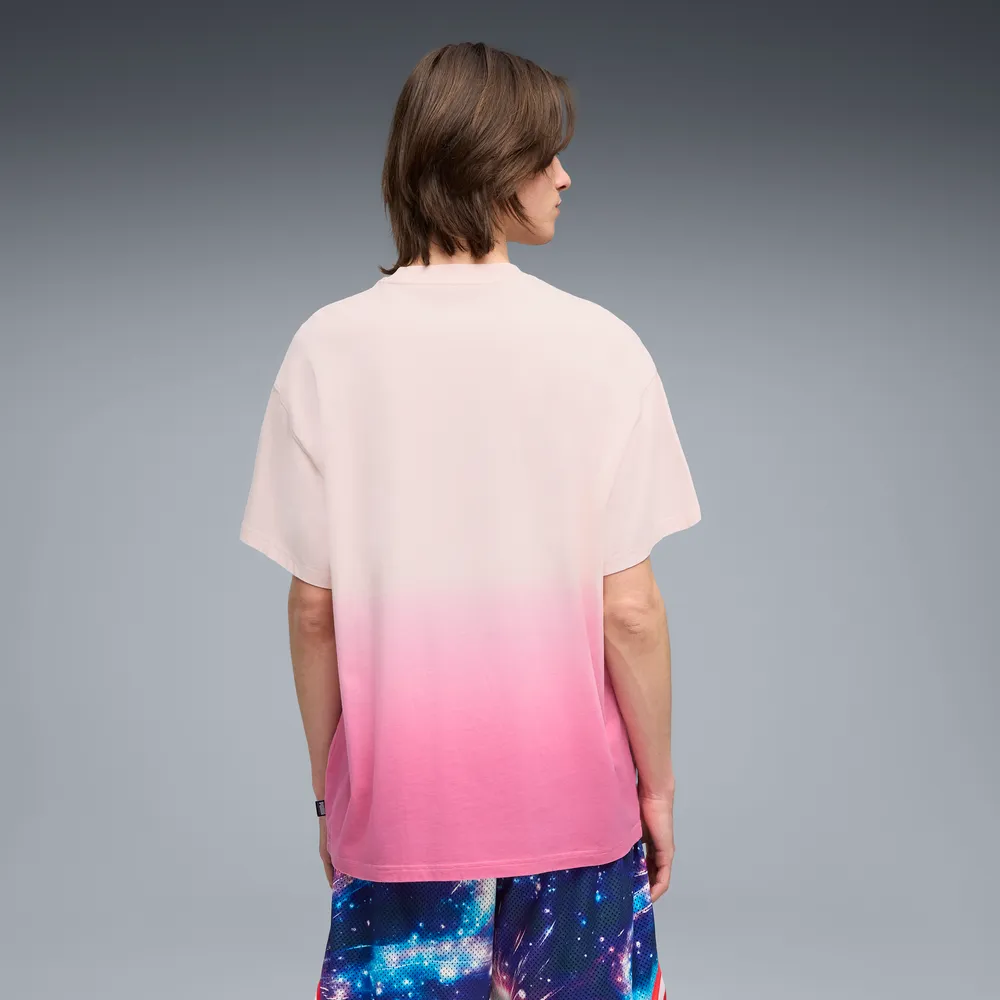 Puma Hoops x POKÉMON Shiny Mew Oversized Tee Men 'Pink'