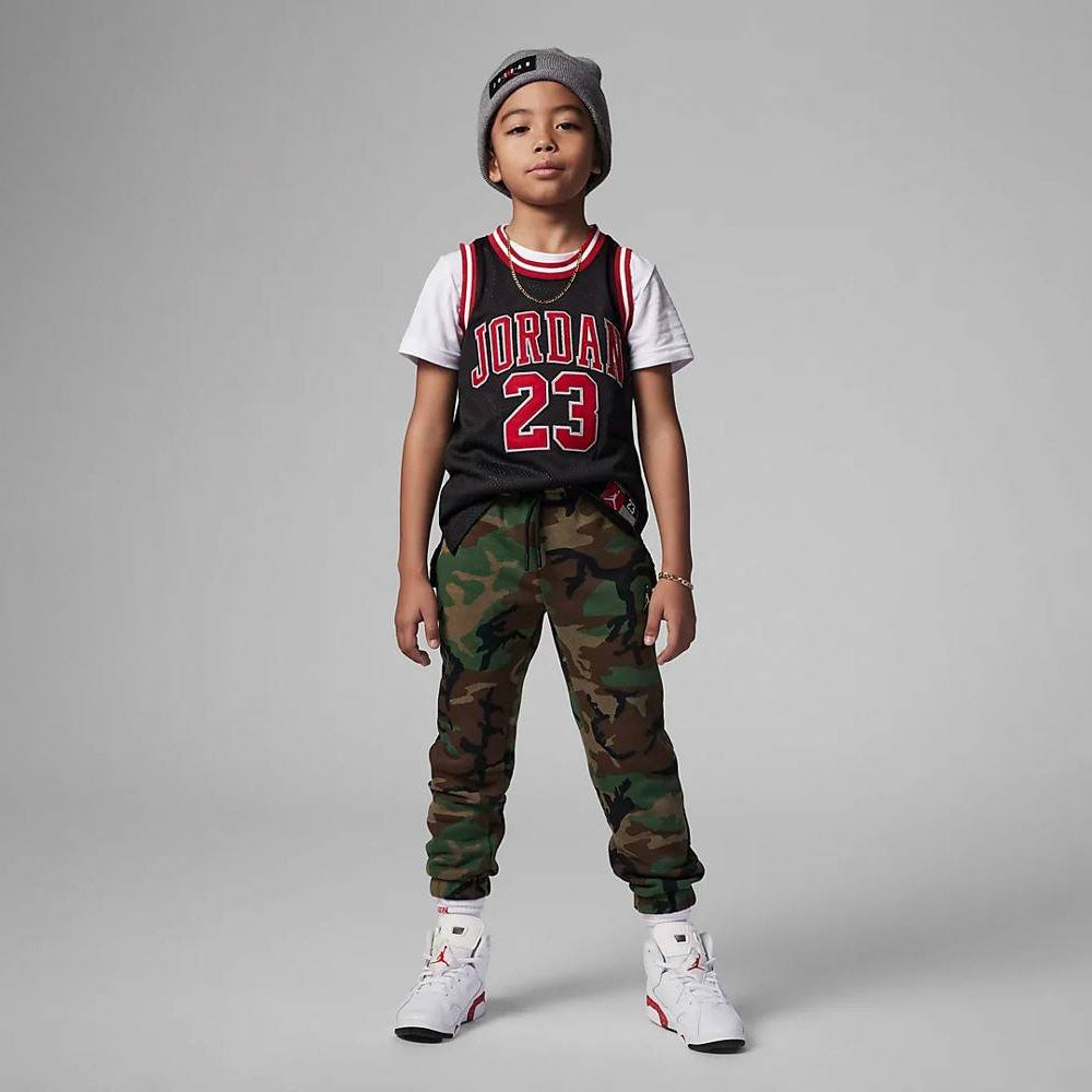 Air Jordan Little Boys 23 Jersey 'Black/Red'