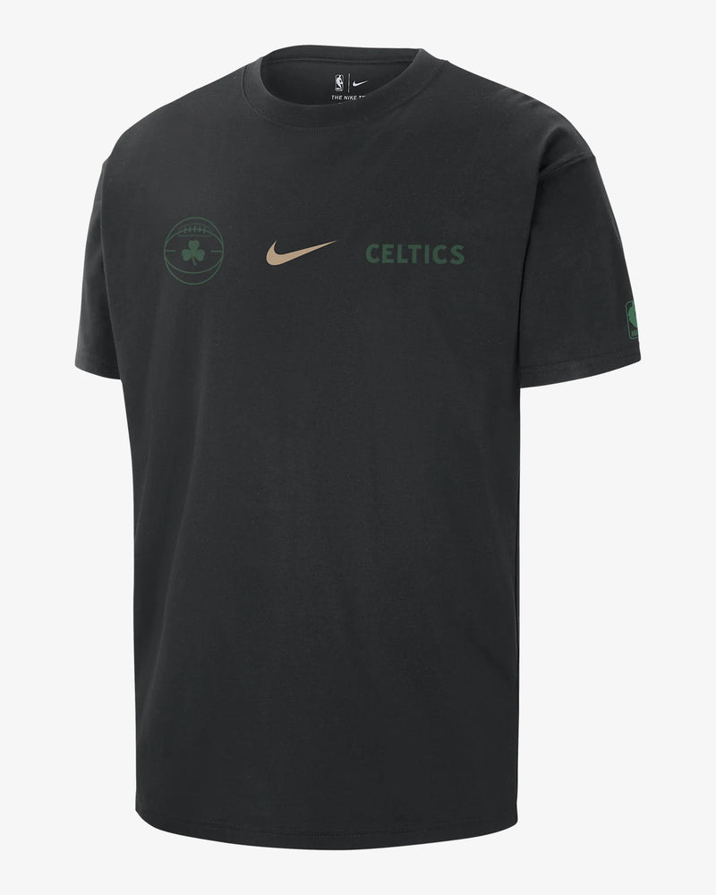 Boston Celtics 2023/24 City Edition Men's Nike NBA Courtside Max90 T-Shirt 'Black'