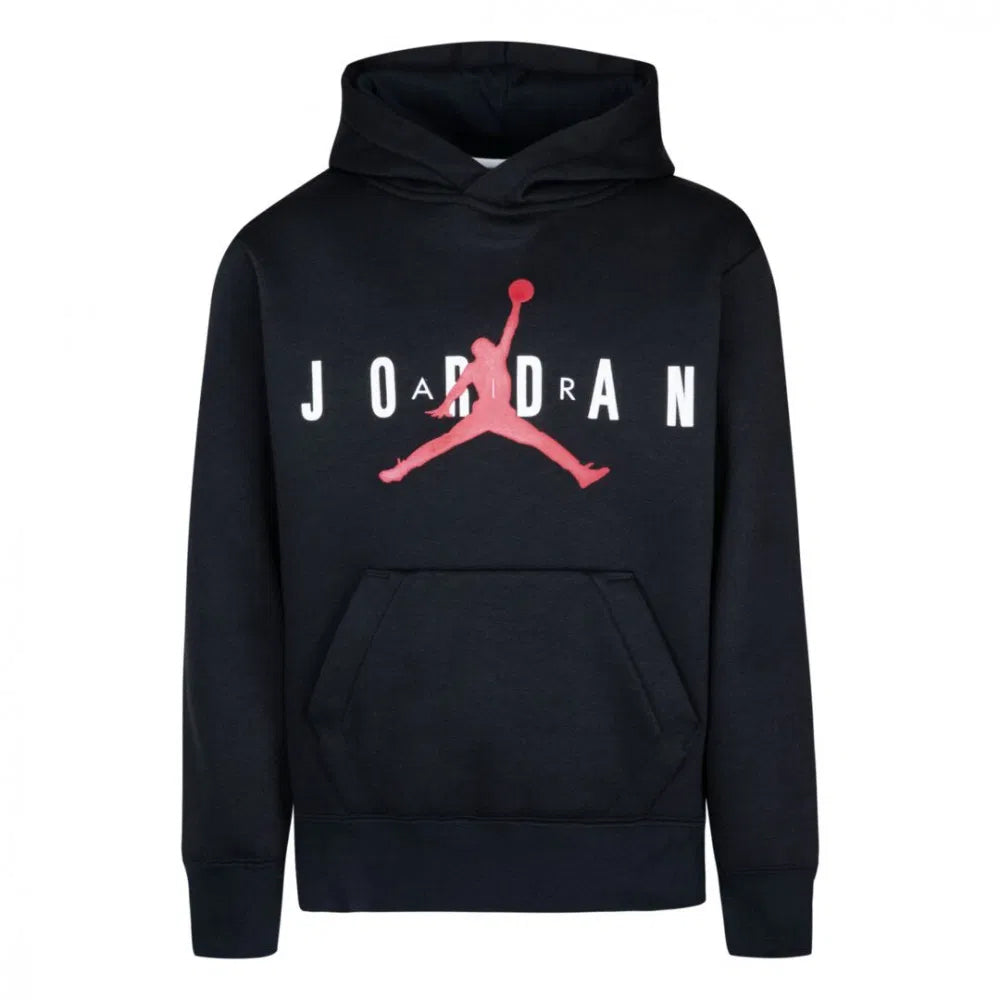 Air Jordan Jumpman Sustainable Pullover Kids' Hoodie 'Black'