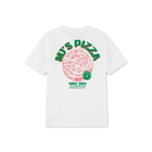 Jordan Kids MJ Brand Pizza Short Sleeve Tee 'White'