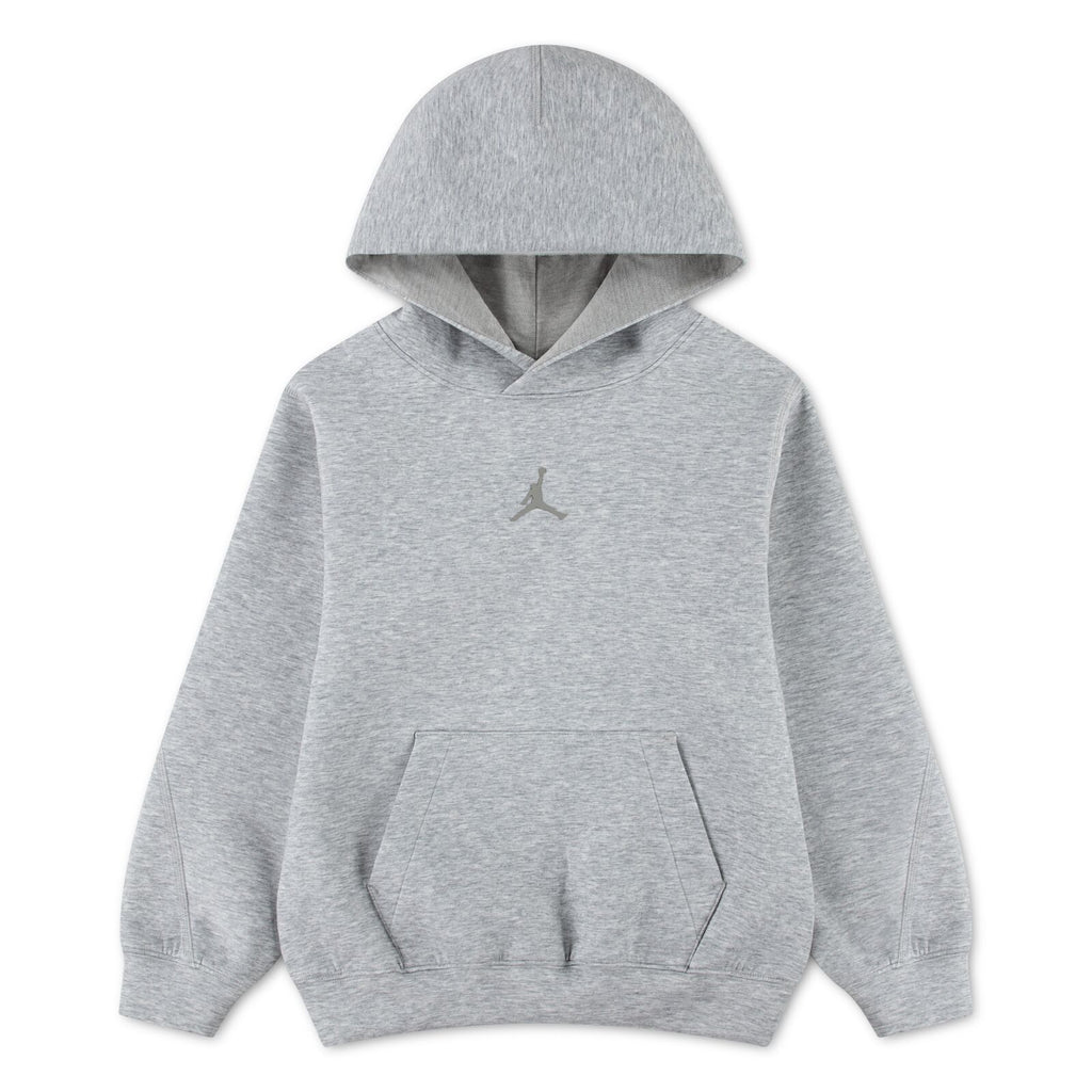 Jordan Sport Big Kids Therma Fit Hoodie 'Heather Grey'