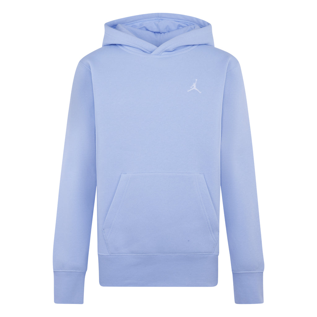 Jordan Brooklyn Essential Fleece Kids Hoodie 'Hydrogen Blue'