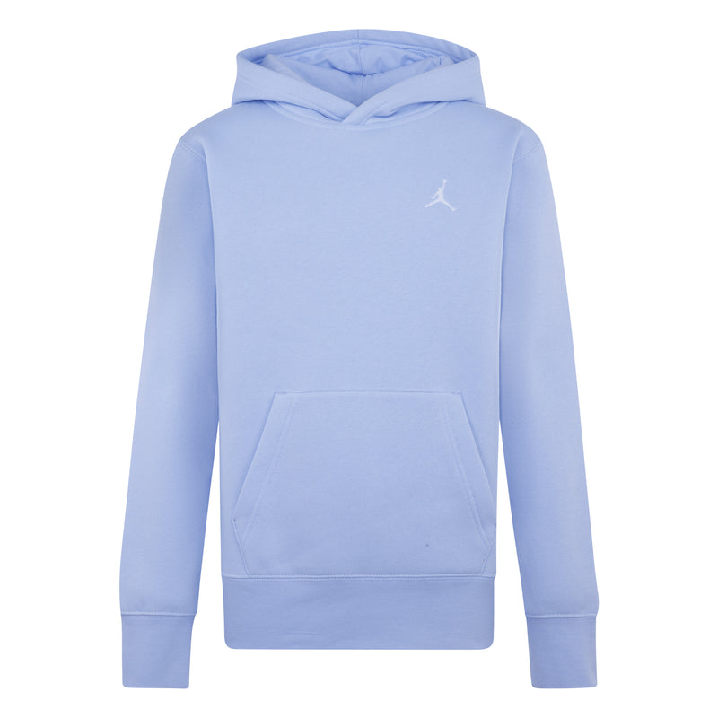 Jordan Brooklyn Essential Fleece Kids Hoodie 'Hydrogen Blue'