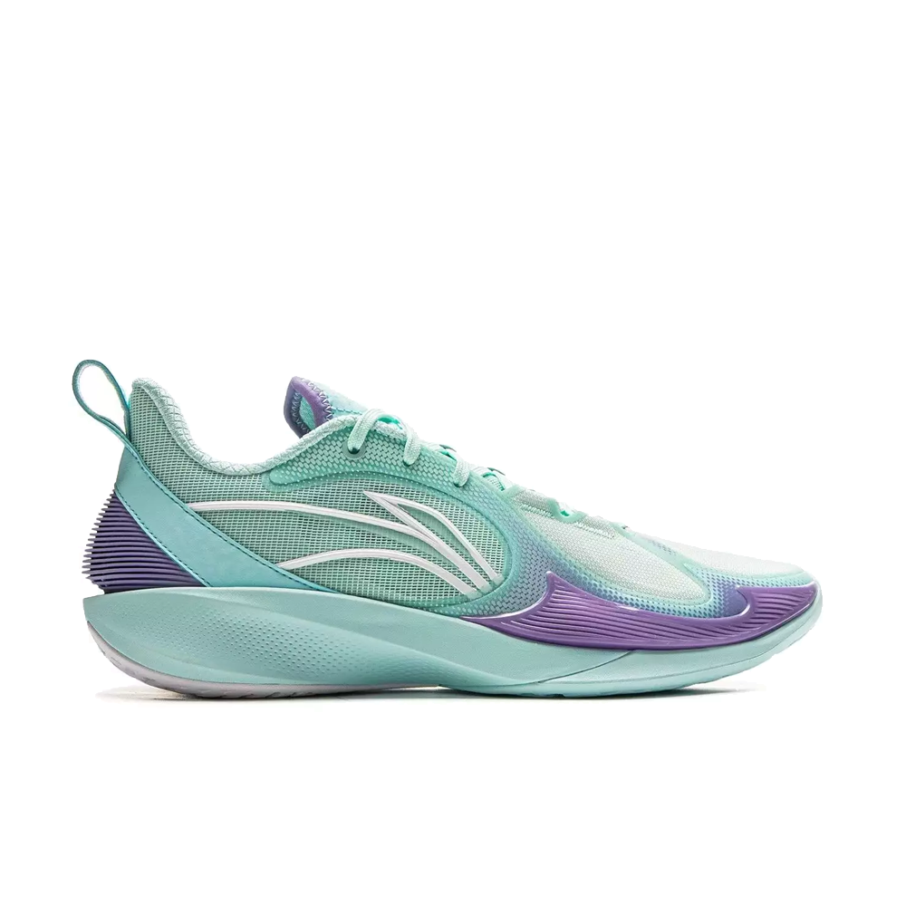 Li-Ning Shining II Basketbal Shoes 'Green/Purple'