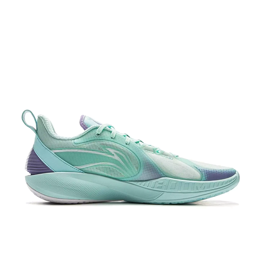 Li-Ning Shining II Basketbal Shoes 'Green/Purple'