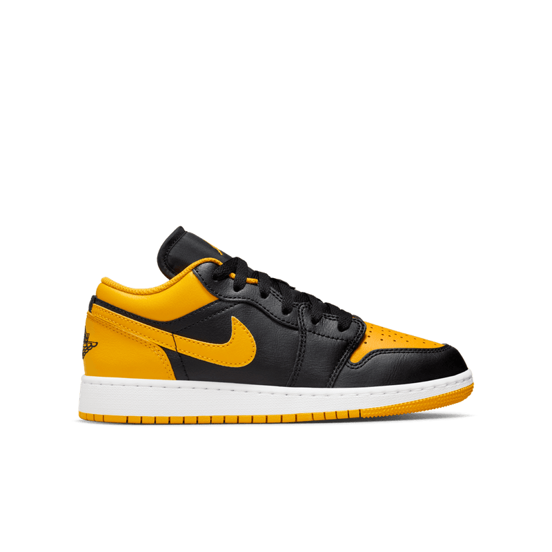 Air Jordan 1 Low (GS) 'Black/Yellow Ochre/White'