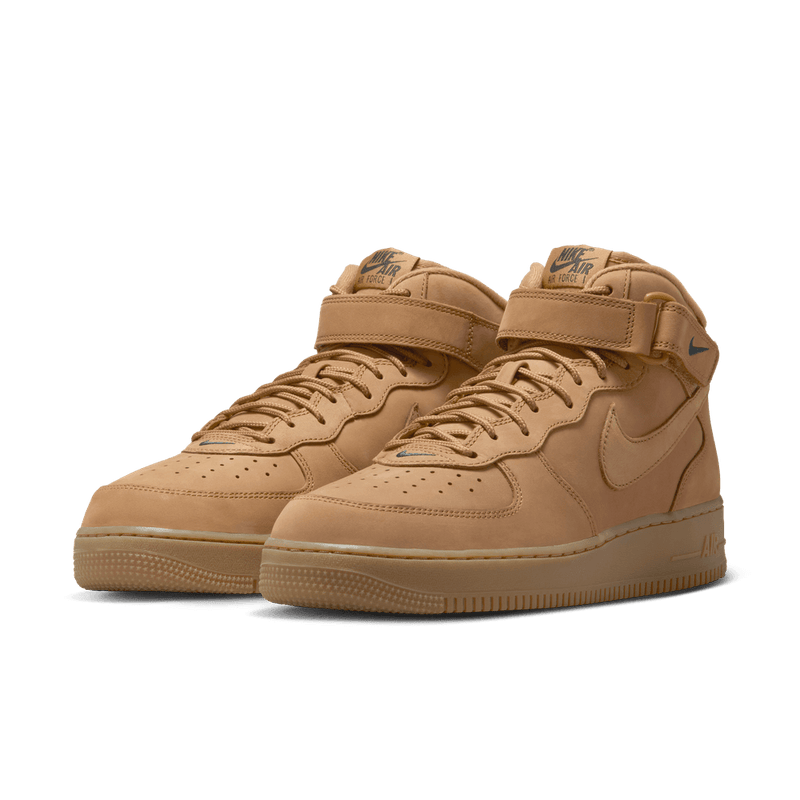 Nike Air Force 1 Mid Men's Shoe QS 'Flax/Green'