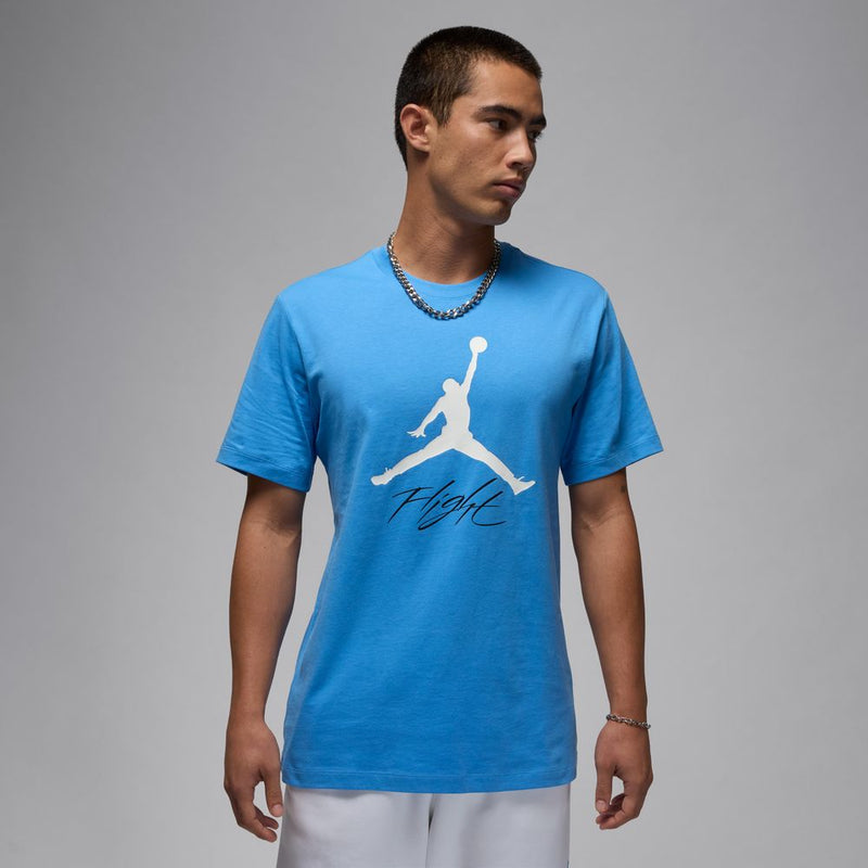 Jordan Jumpman Flight Men's T-Shirt 'Blue/White'