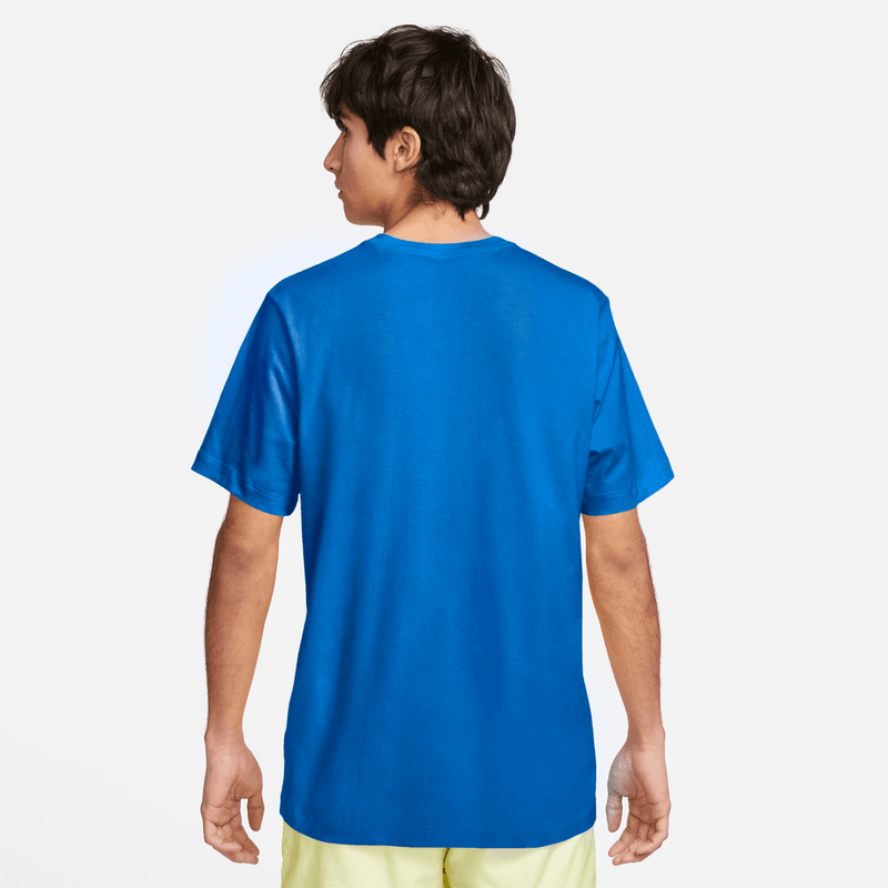 Nike Sportswear Club Men's T-Shirt 'Blue/White'