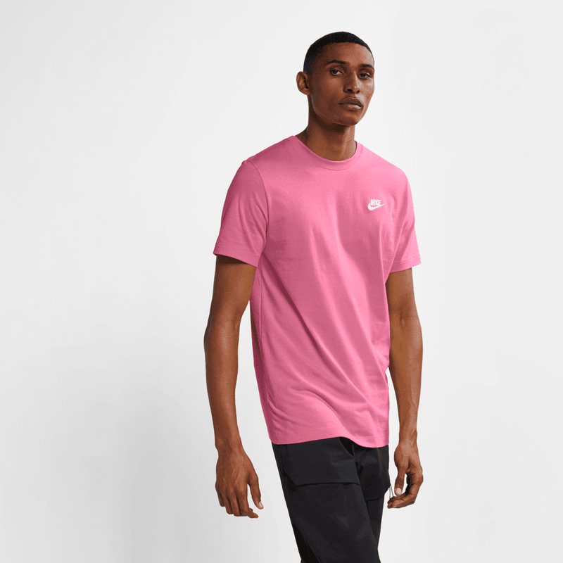 Nike Sportswear Club Men's T-Shirt 'Pinksicle/White'