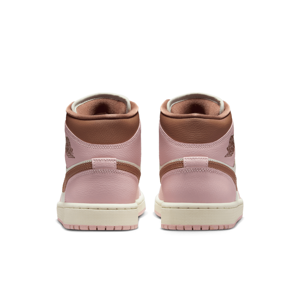 Air Jordan 1 Mid WMNS Lifestyle Shoes 'Oxford/Archaeo Brown'