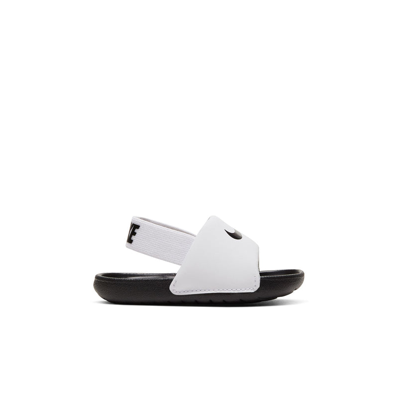 Nike Kawa Baby/Toddler Slides (TD) 'White/Black'