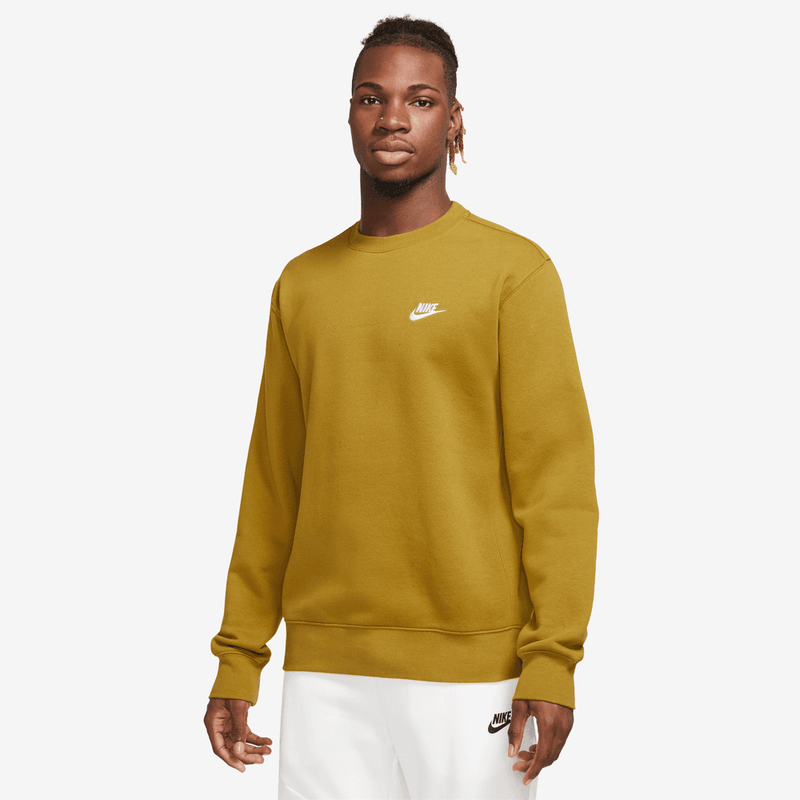 Nike Sportswear Club Fleece Crew 'Bronzine/White'