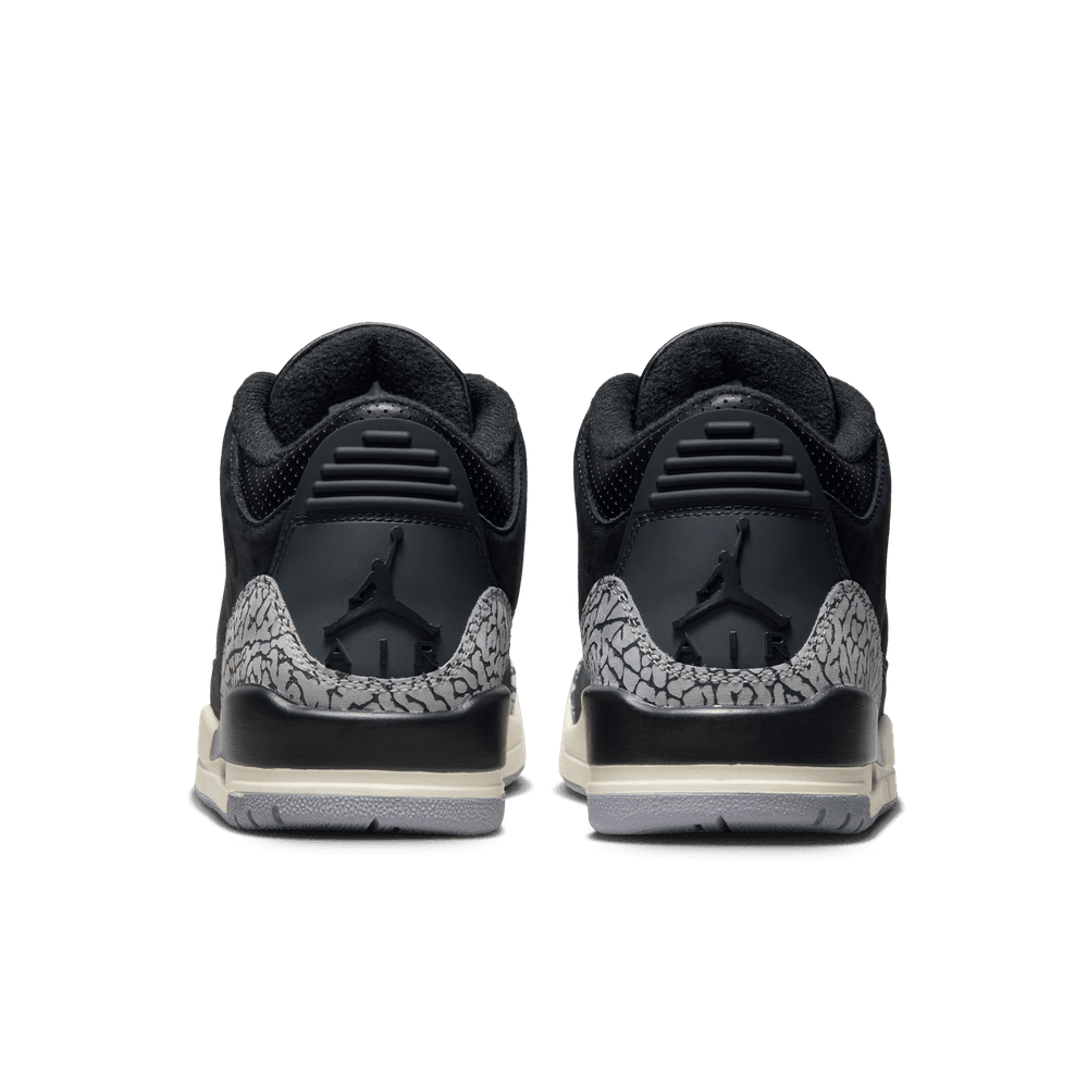 Air Jordan 3 Retro Women's Shoes "Off Noir" 'Black/Sail'