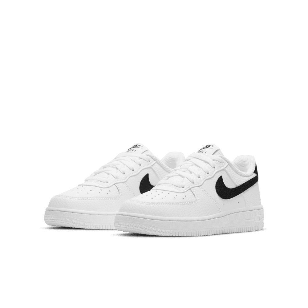 Nike Air Force 1 Big Kids' Shoes (GS) 'White/Black'