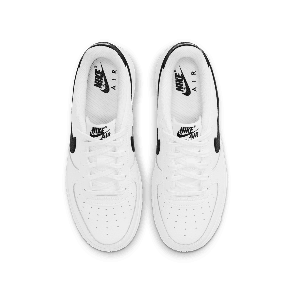 Nike Air Force 1 Big Kids' Shoes (GS) 'White/Black'