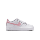 Nike Air Force 1 Big Kids' Shoes1 (GS) 'White/Soft Pink'