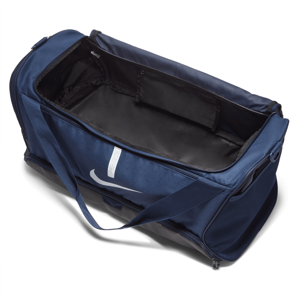 Nike Academy Team Soccer Duffel Bag (Medium, 60L) 'Navy/Black/White'