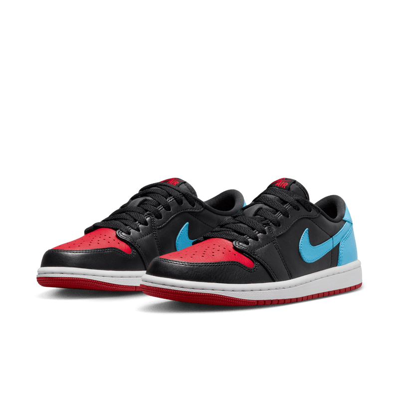 Air Jordan 1 Low OG Women's Shoes 'Black/Blue/Red'