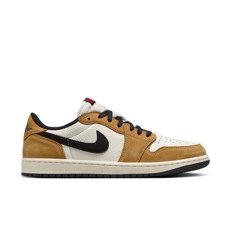 Air Jordan 1 Low OG Men's Shoes 'Sail/Black/Golden Harvest'