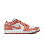 Air Jordan 1 Low Women's Shoes 'Pure Platinum/Orange/White'