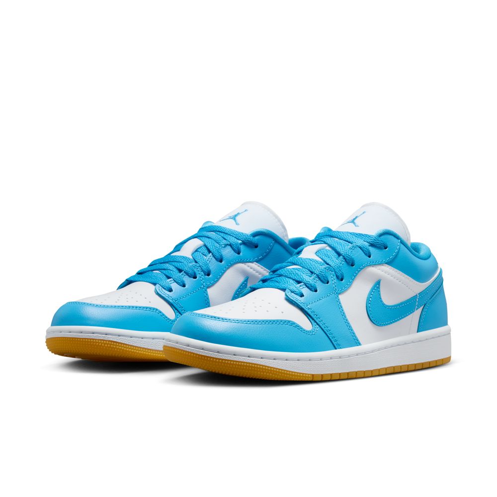 Air Jordan 1 Low Women's Shoes 'White/Powder Blue'