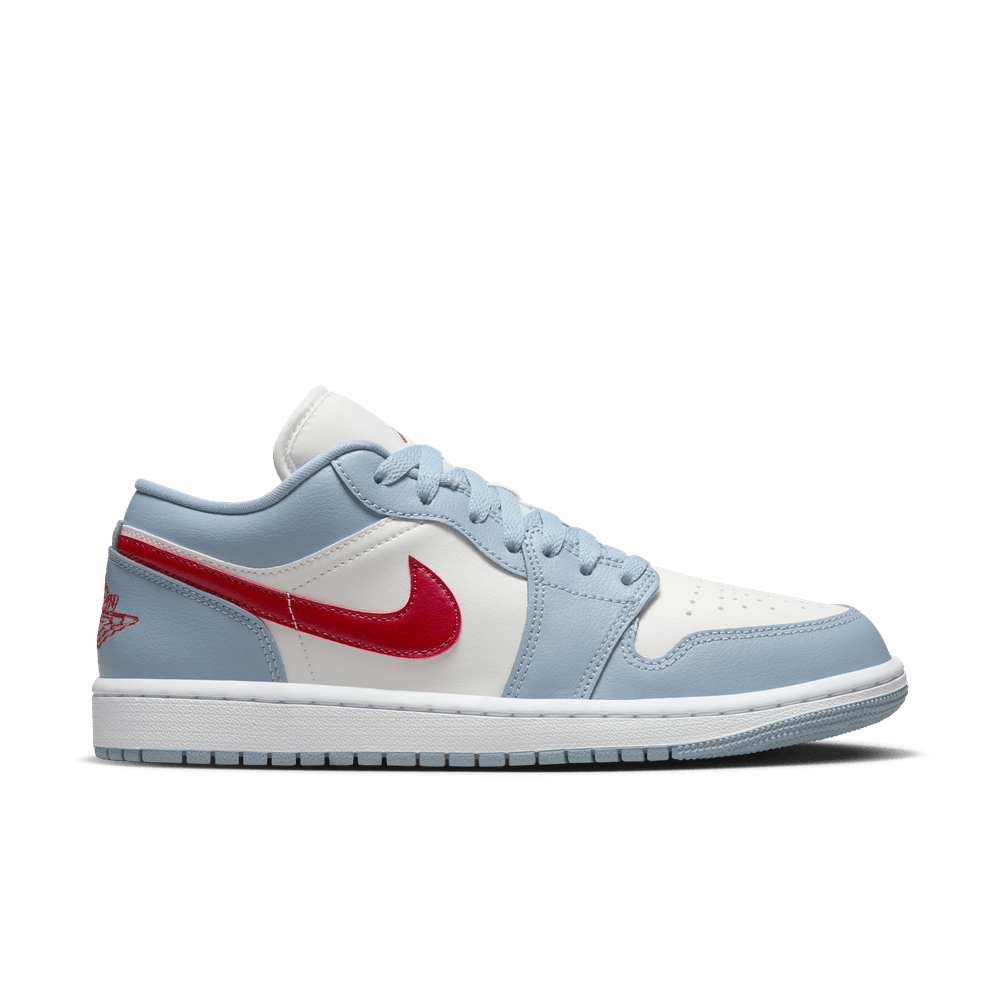 Air Jordan 1 Low Women's Shoes 'Sail/Red/Blue/White'