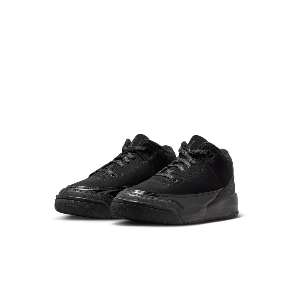 Jordan 3 Retro "Black Cat" Little Kids' Shoes (PS) 'Black'