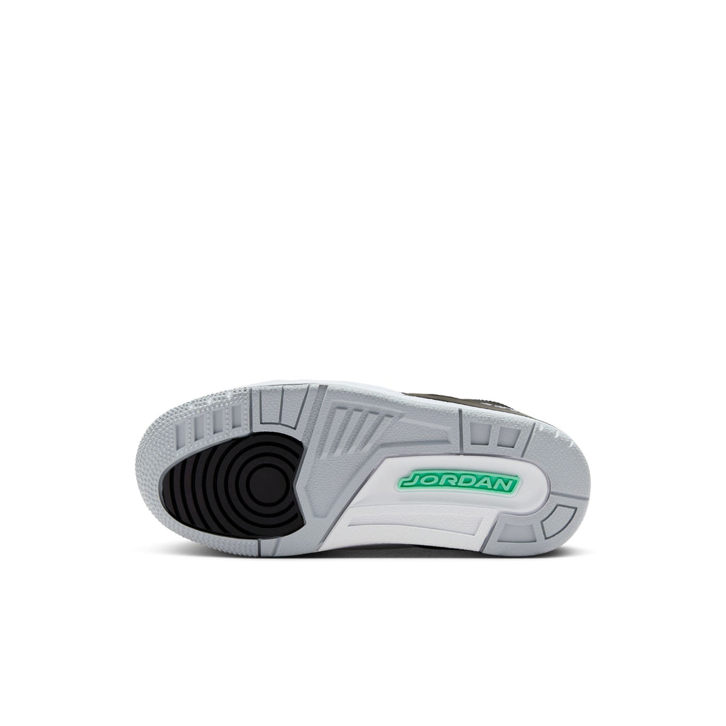 Jordan 3 Retro "Green Glow" Little Kids' Shoes (PS) 'Black/Green Glow/White'