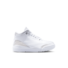 Jordan 3 Retro Little Kids' Shoes (PS) 'White/Silver'