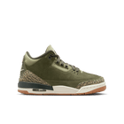 Air Jordan 3 Retro Big Kids' Shoes (GS) 'Olive/Sequoia/Sail'