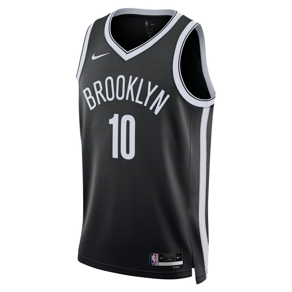 Ben Simmons Brooklyn Nets Icon Edition Men's Nike Dri-FIT NBA Swingman Jersey 'Black'