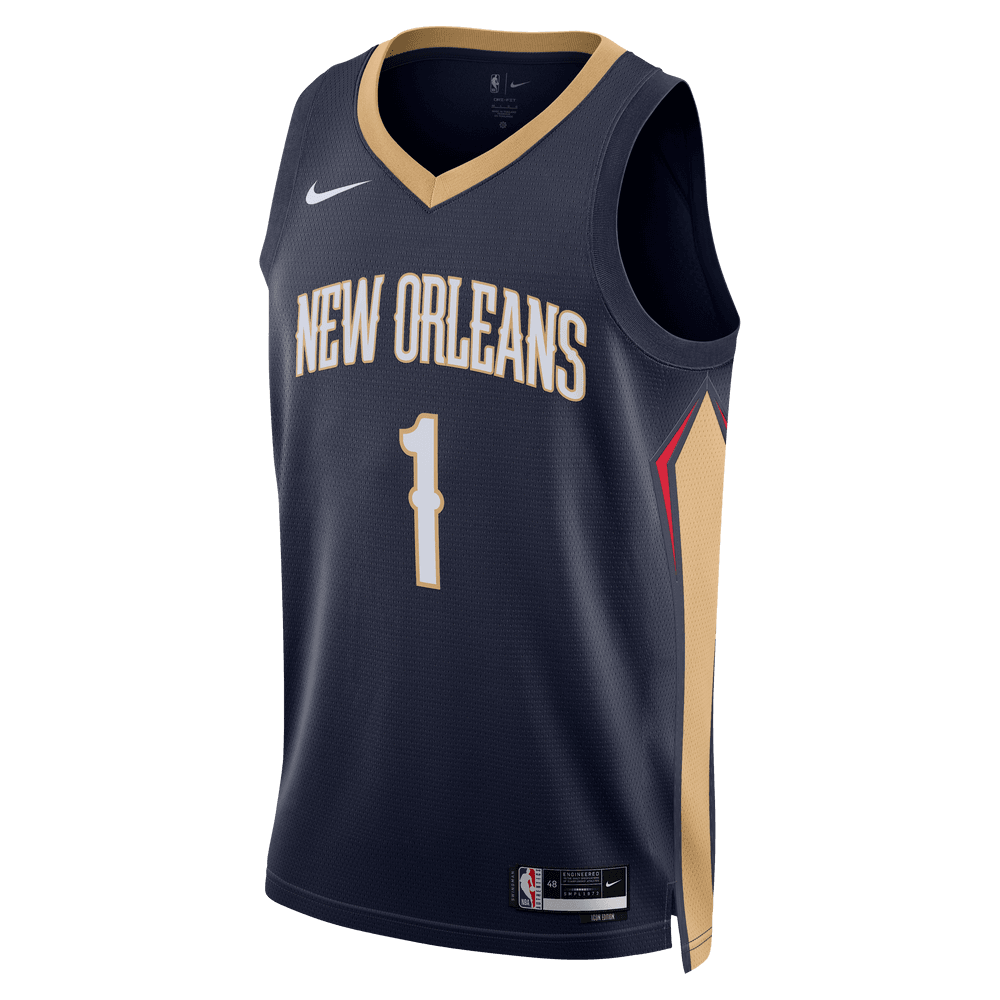 Zion Williamson New Orleans Pelicans Icon Edition 2022/23 Nike Dri-FIT NBA Swingman Jersey 'Navy'