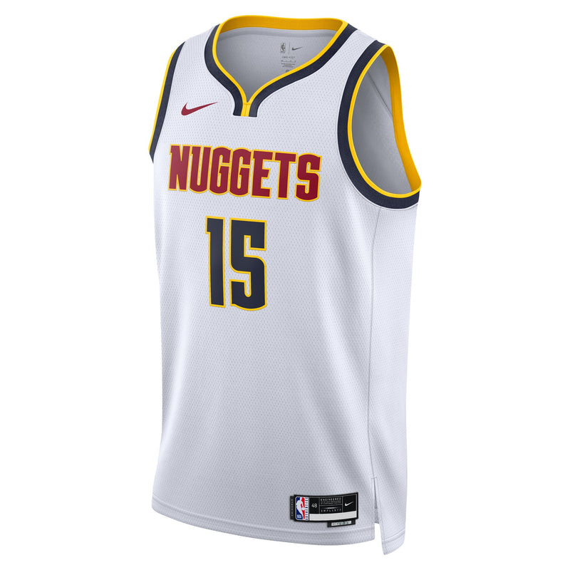 Nikola Jokic Denver Nuggets Association Edition Men's Nike Dri-FIT NBA Swingman Jersey 'White'