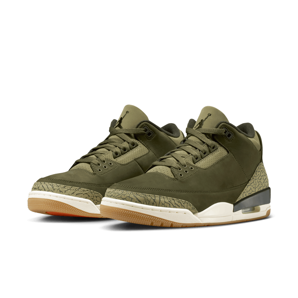 Air Jordan 3 Retro Men's Shoes 'Olive/Sequoia/Sail'