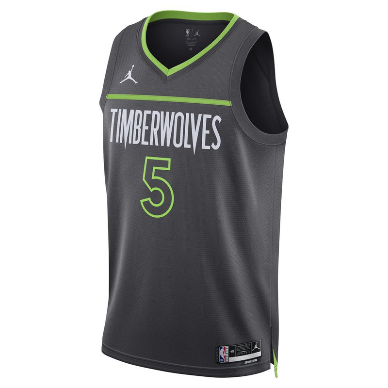 Anthony Edwards Minnesota Timberwolves Statement Edition Men's Jordan Dri-FIT NBA Swingman Jersey 'Anthracite'