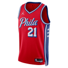 Joel Embiid Philadelphia 76ers Statement Edition Jordan Dri-FIT NBA Swingman Jersey 'Red'