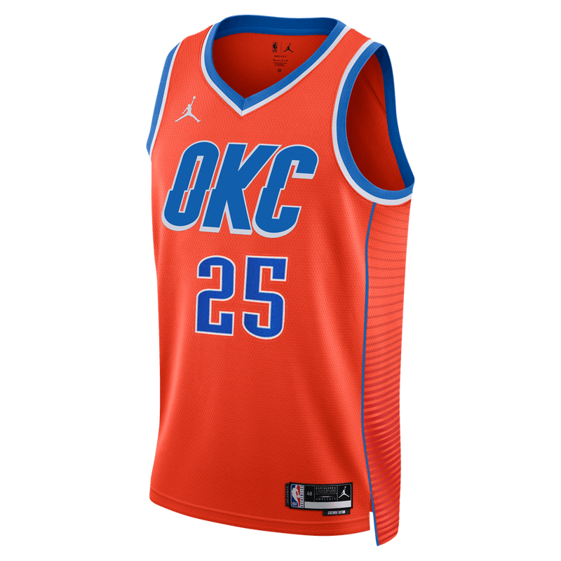 Ajay Mitchell OKC Statement Edition jersey