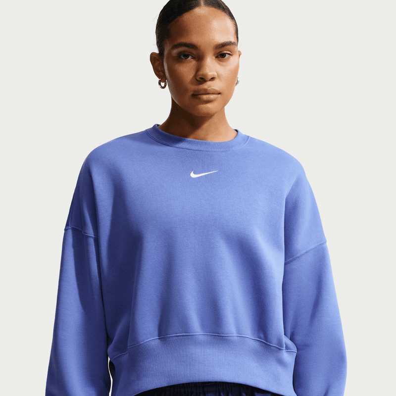 Nike Sportswear Phoenix Fleece Women's Over-Oversized Crew-Neck Sweatshirt 'Medium Blue'
