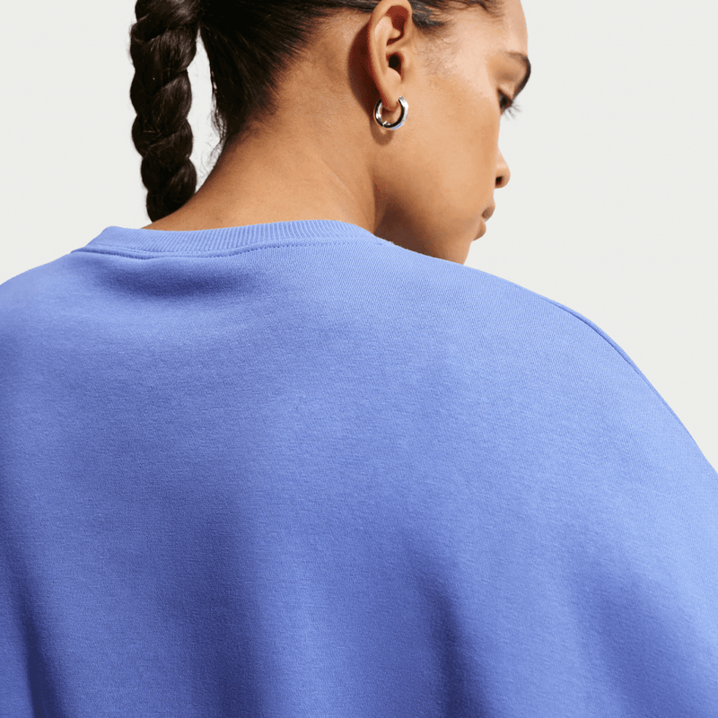 Nike Sportswear Phoenix Fleece Women's Over-Oversized Crew-Neck Sweatshirt 'Medium Blue'