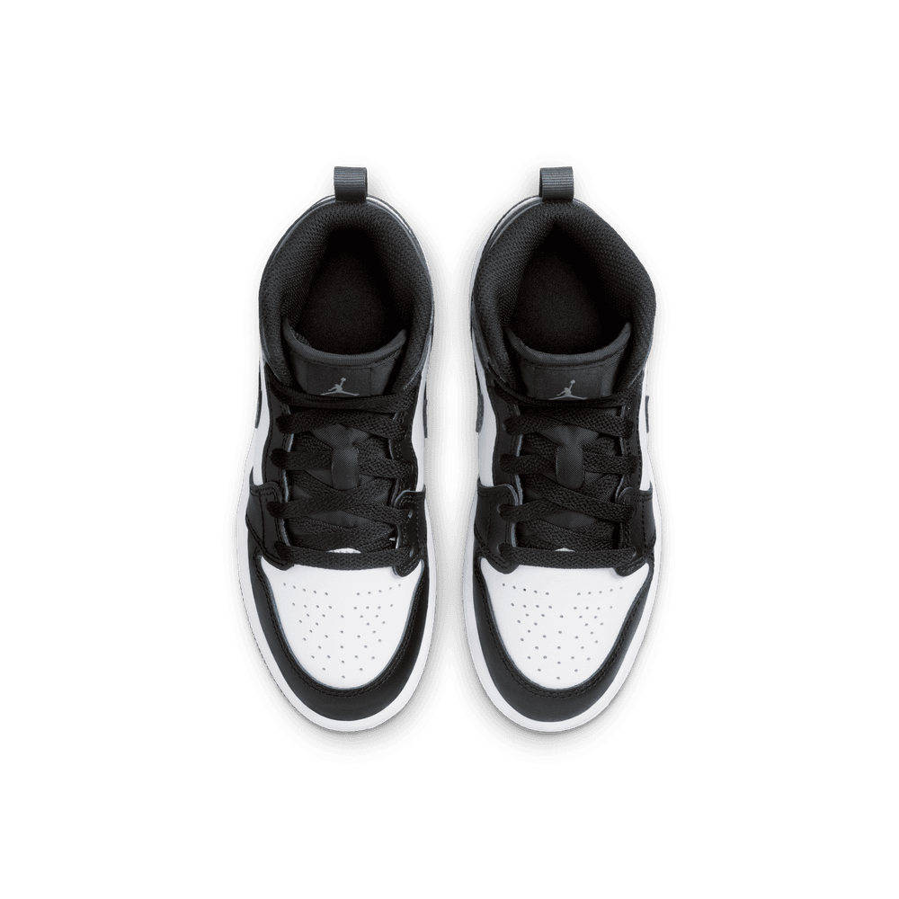 Jordan 1 Mid 'Black/Iron Grey'