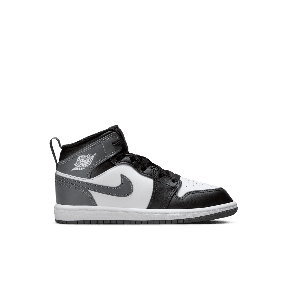 Jordan 1 Mid 'Black/Iron Grey'