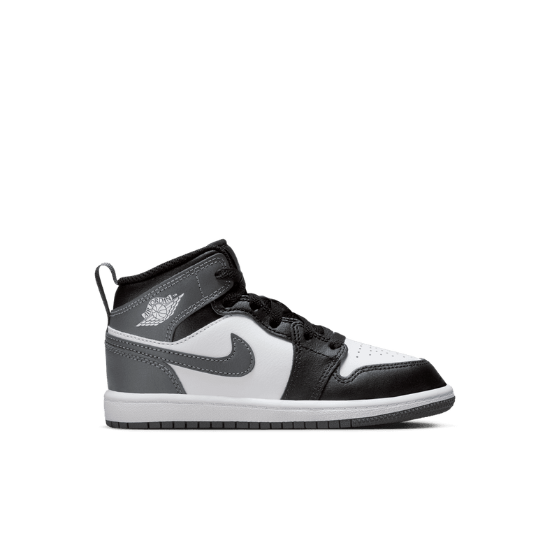 Jordan 1 Mid 'Black/Iron Grey'