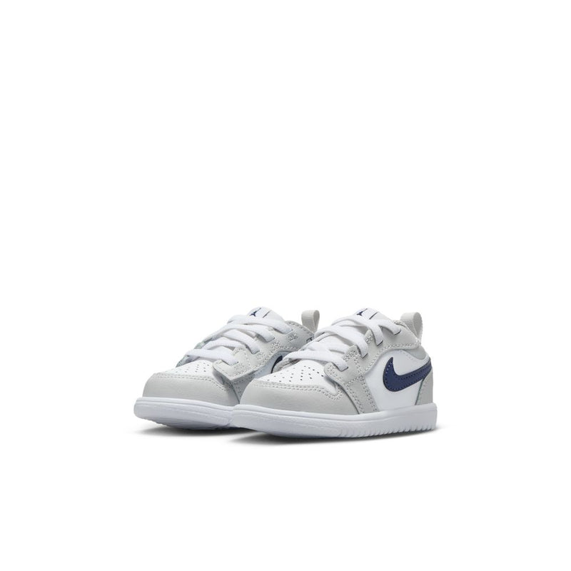 Jordan 1 Low Alt Baby/Toddler Shoes (TD) 'White/Navy/Grey'