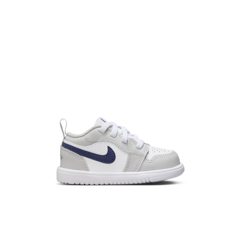 Jordan 1 Low Alt Baby/Toddler Shoes (TD) 'White/Navy/Grey'