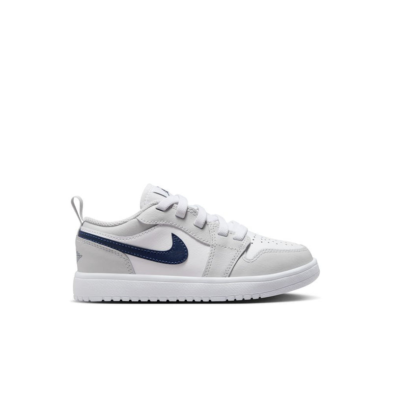 Jordan 1 Low Alt Little Kids' Shoes (PS) 'White/Navy/Grey'